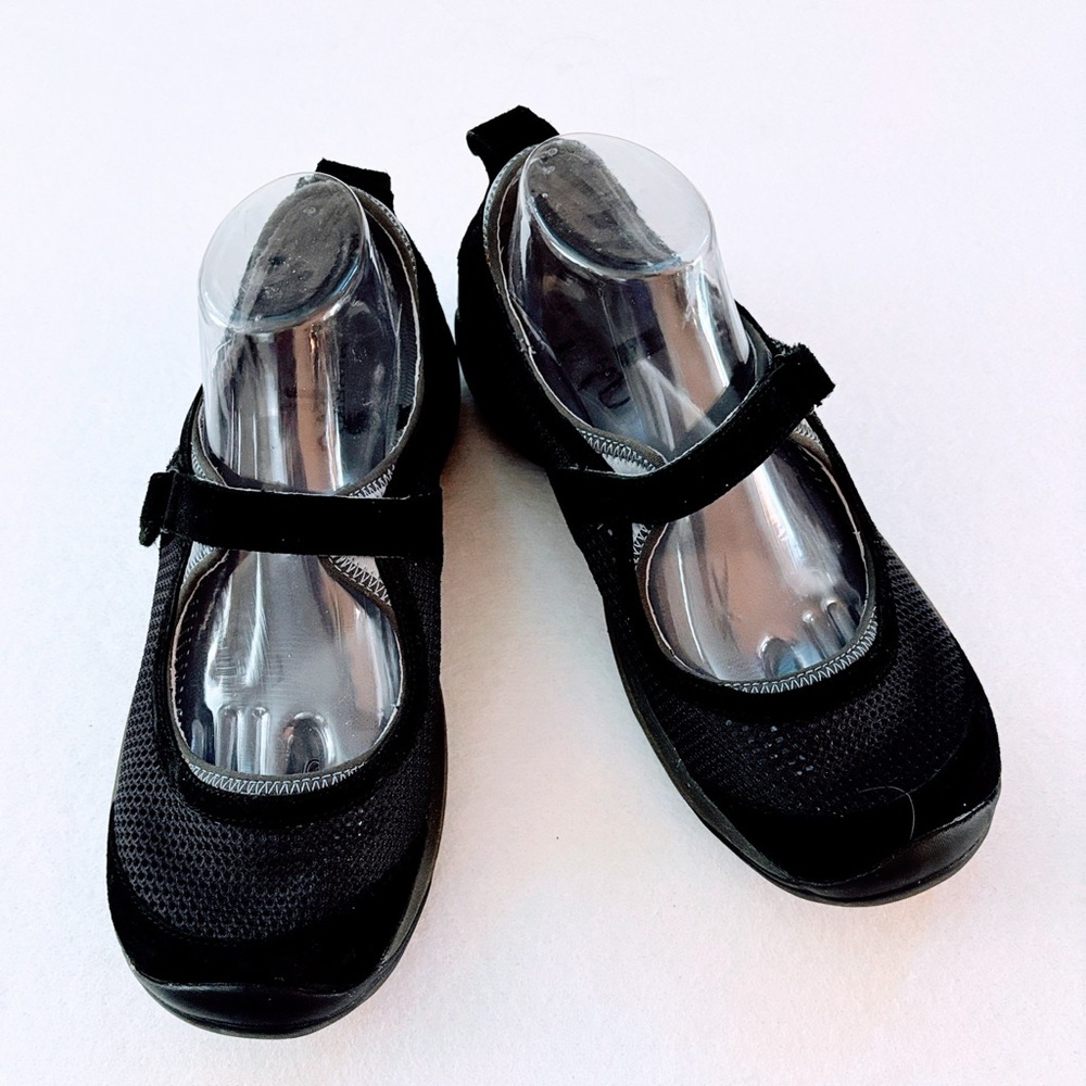 Merrell Ortholite Mary Jane Sneakers, Size 10/41, Black